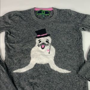 C Wonder Gentleman Seal Sweater